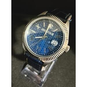 Roberto Cavalli 5G113 Luxury Men's Leather Wrist Watch